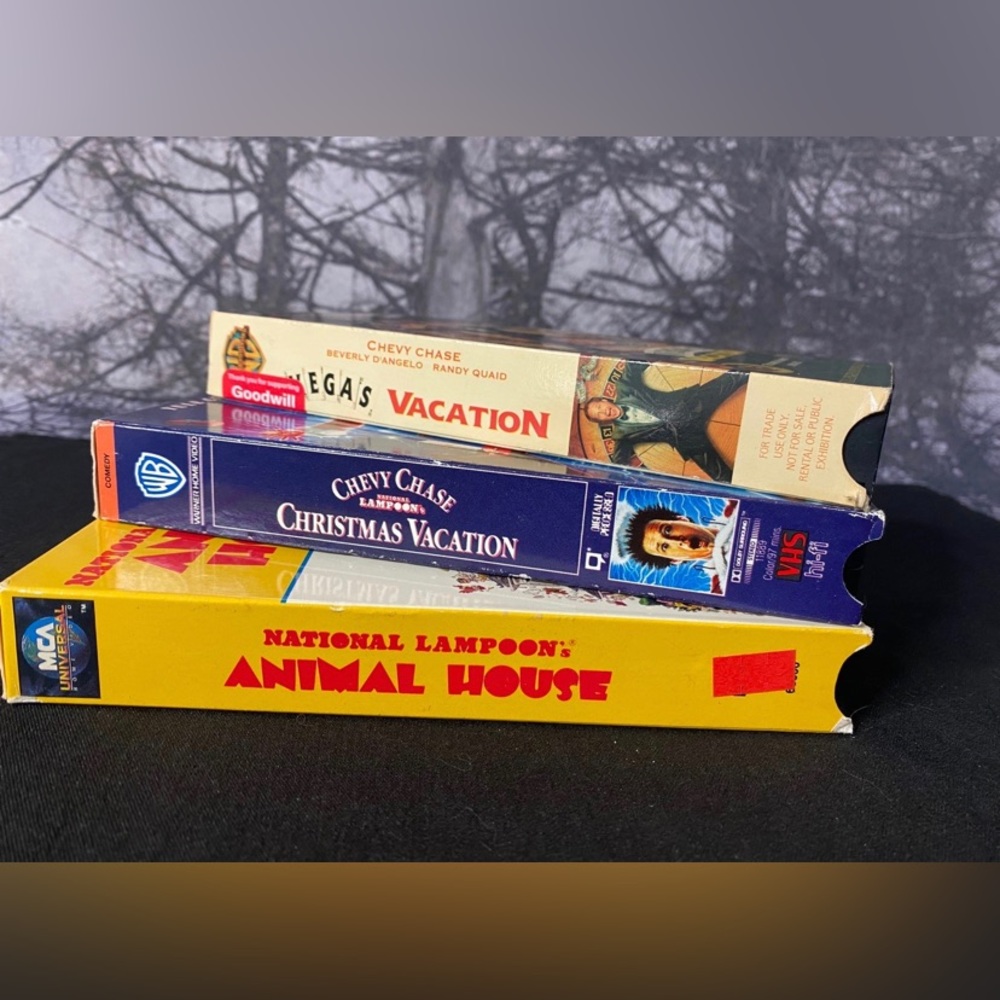 National Lampoon’s VHS Lot of 3 **RARE SCREENER**